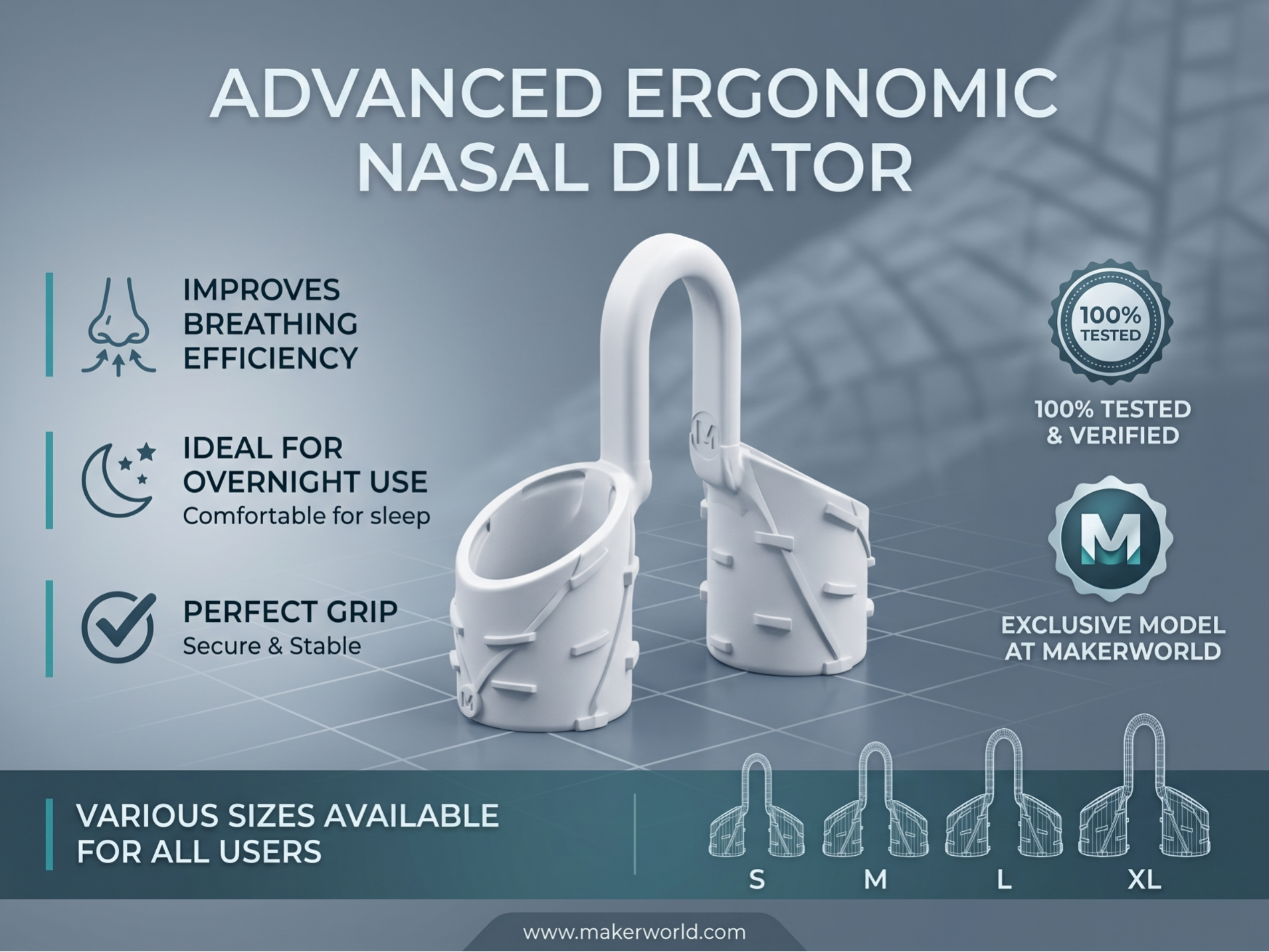 Advanced Ergonomic Nasal Dilator