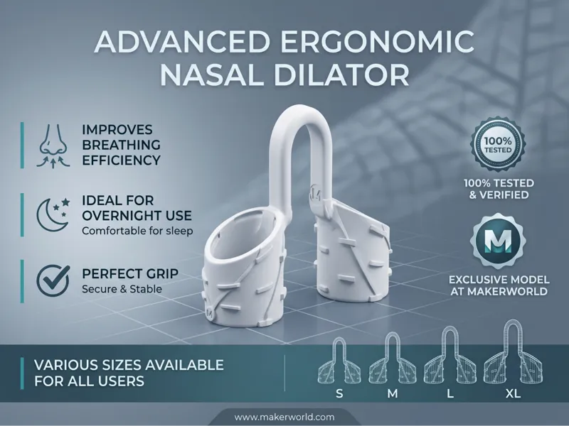 Advanced Ergonomic Nasal Dilator