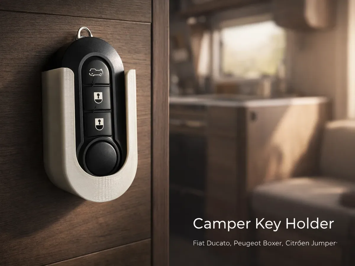 Porte-clés pour camping-cars Fiat Ducato, Peugeot Boxer, Citroën Jumper