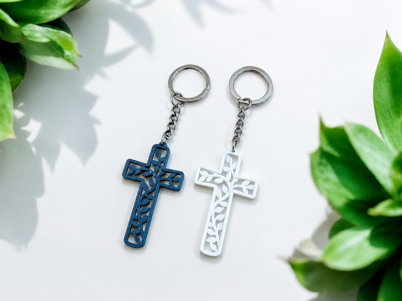porte-clés croix - 1