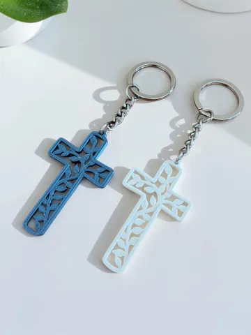Llavero: porte-clés croix — vista de referencia 2