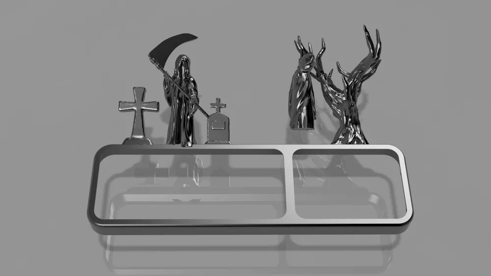 BamBoolab Halloween Display Cover P1s/P1p by maxaruta MakerWorld