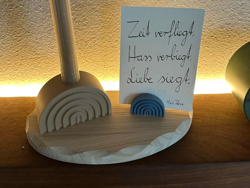 Rainbow Candle Holder