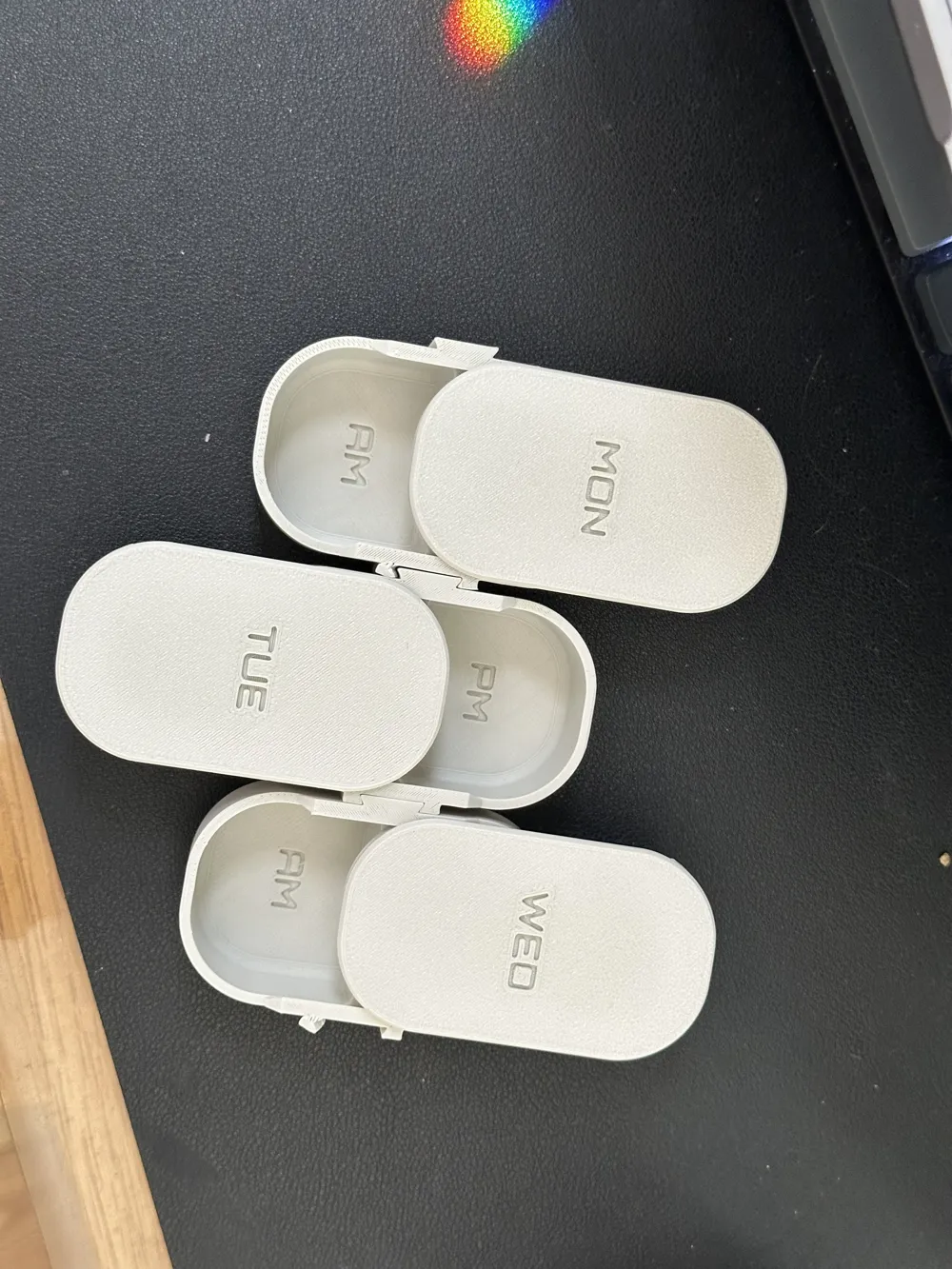Pill Boxes - Stackable - Large - AM/PM - Days - Free 3D Print Model ...