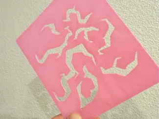 KPOP Demon Hunters Patterns Stencil