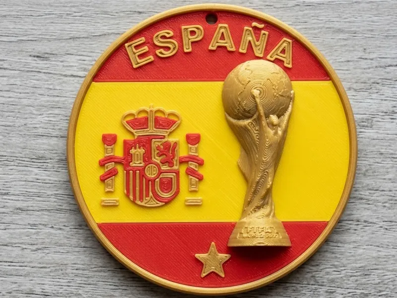 Llavero España Mundial 