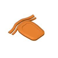 Black Gordon Freeman Print Parts 250%