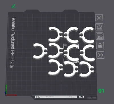 Nokta Legend Cable Clamps.