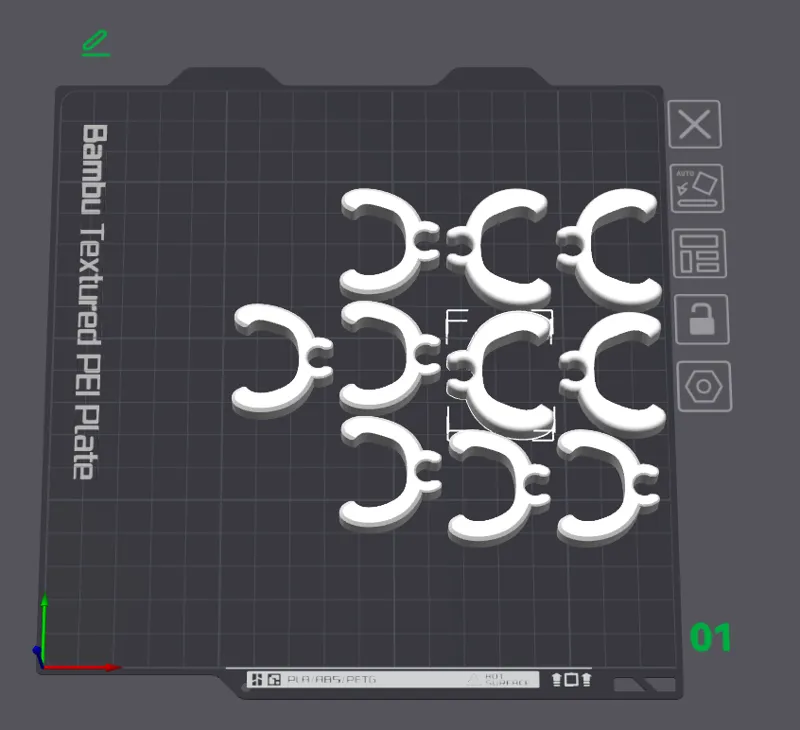 Nokta Legend Cable Clamps.