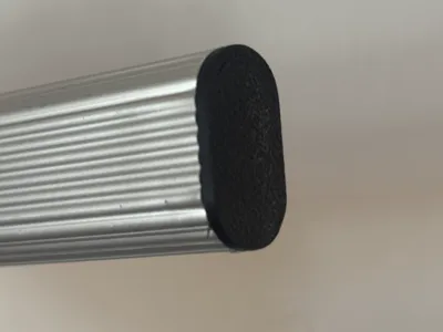 Wardrobe rail extension plugs