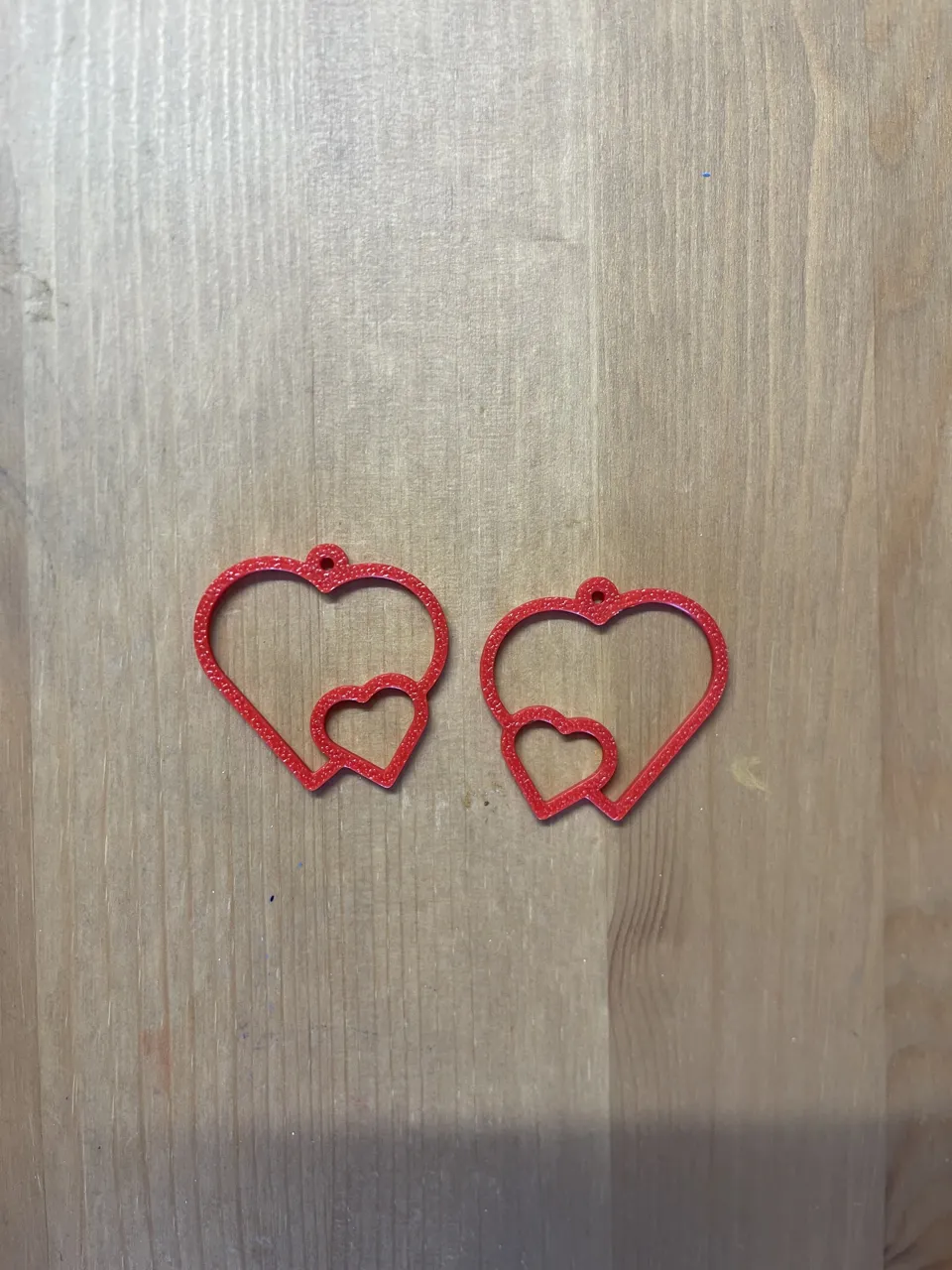 Heart Earrings view 2