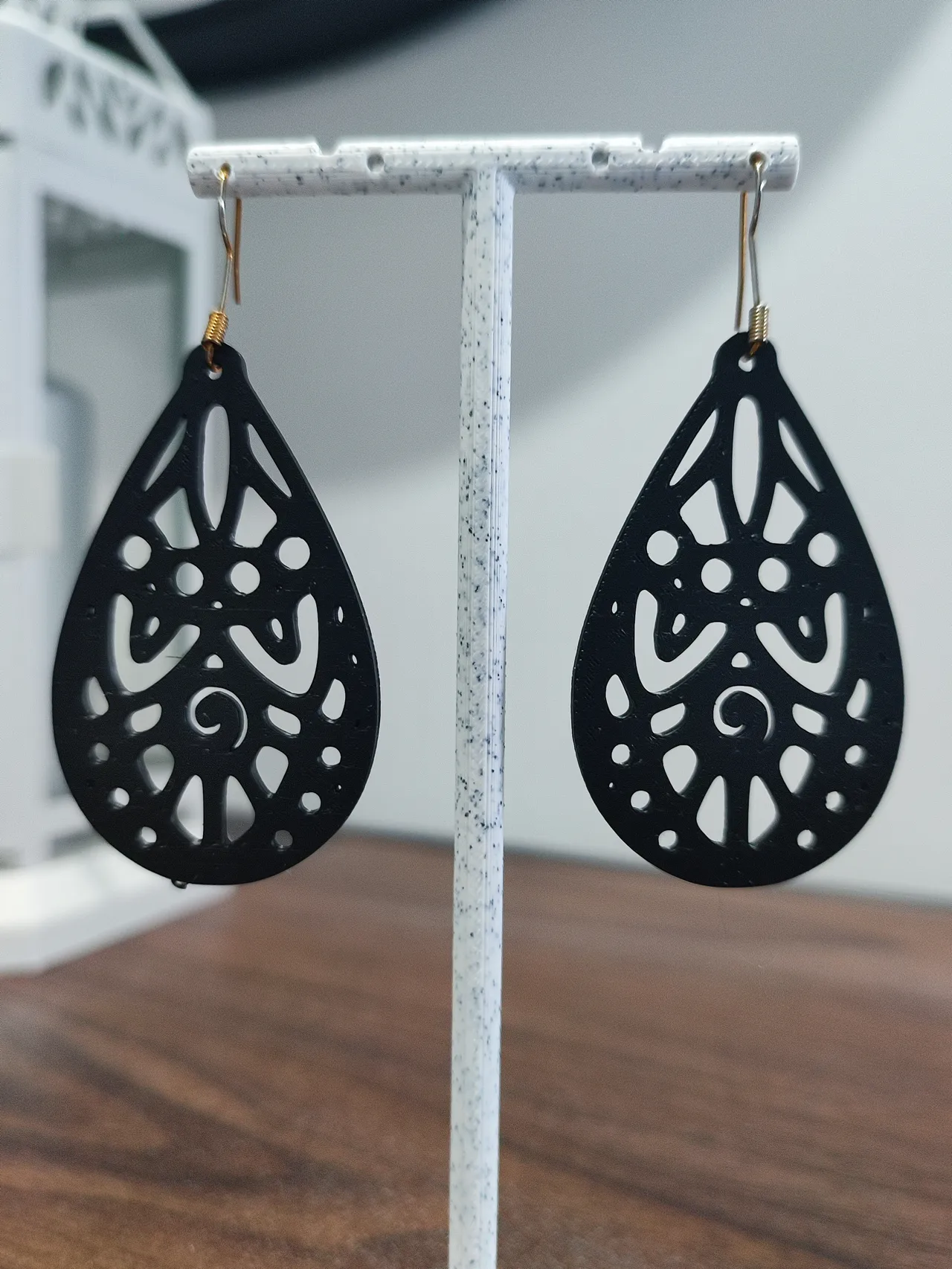 Aretes Gota de Oráculo view 3