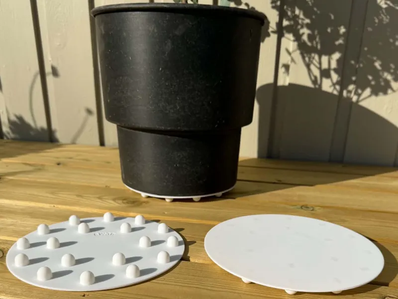Deck Saver – Flower Pot Ventilation Base (210 mm)