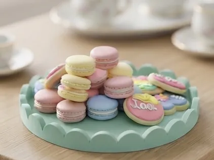 Scalloped Edge Multipurpose Tray