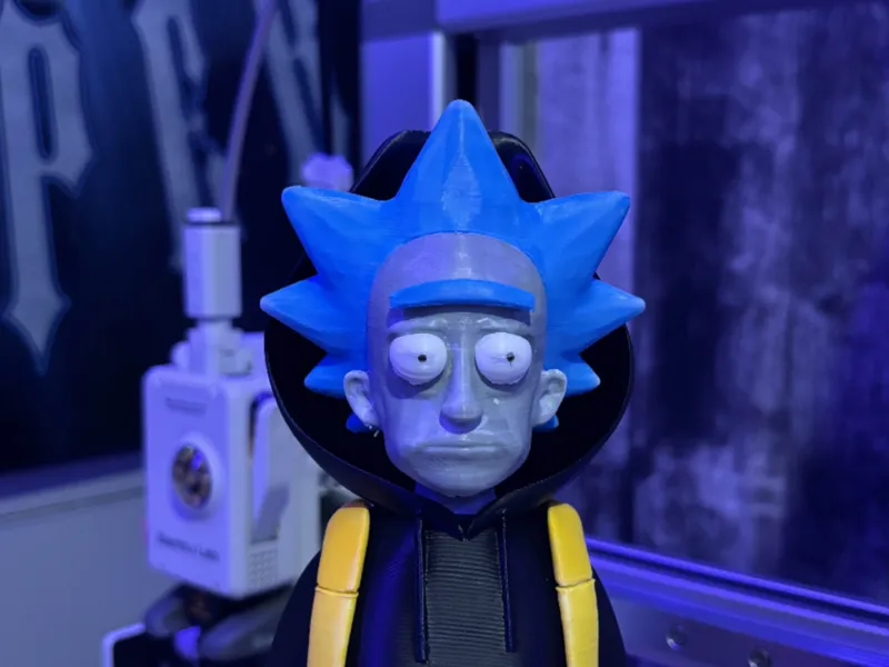 Rick and Morty Rick Fan Art Head For Urban Bunny