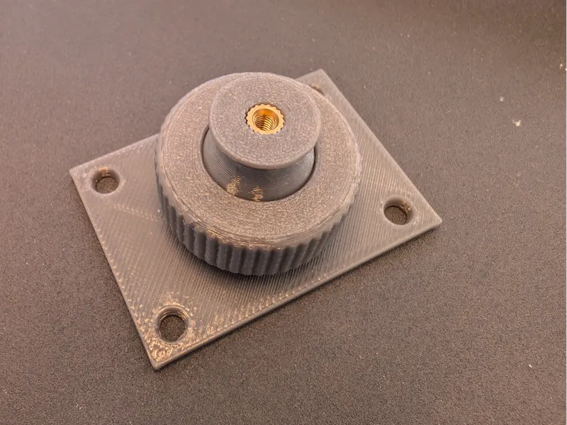Flat panel with ball joint