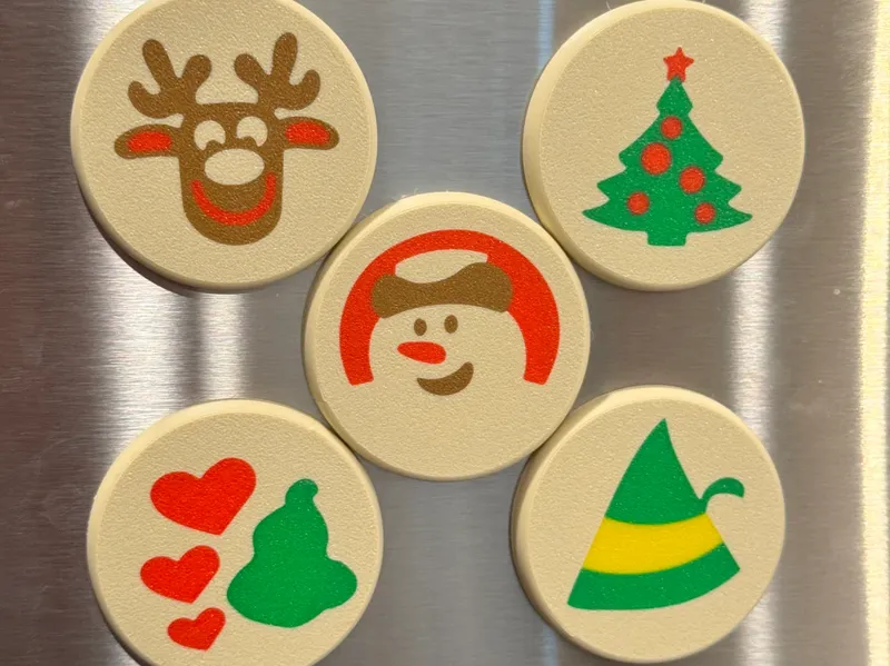 Holiday Cookie Magnets!
