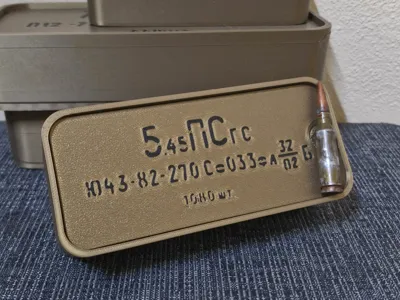 Soviet ammobox for 5.45x39mm cartridges