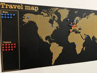 Travel map