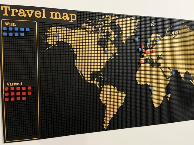 Travel map