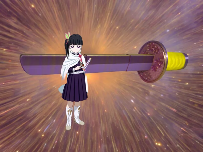 Tsuyuri Kanao Samurai Sword mini