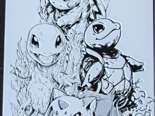 Pokemon Starter Hueforge