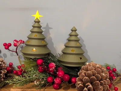 Christmas Tree tealight