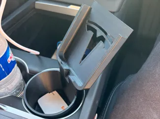 Tesla Cup Holder Phone – iPhone 16 Pro Compatible