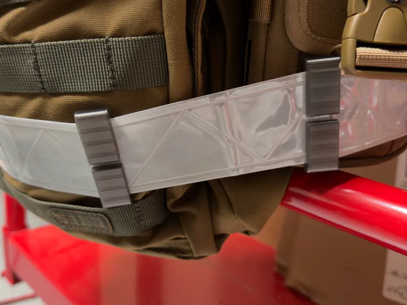 Reflective Safety/PT Belt Molle Clip