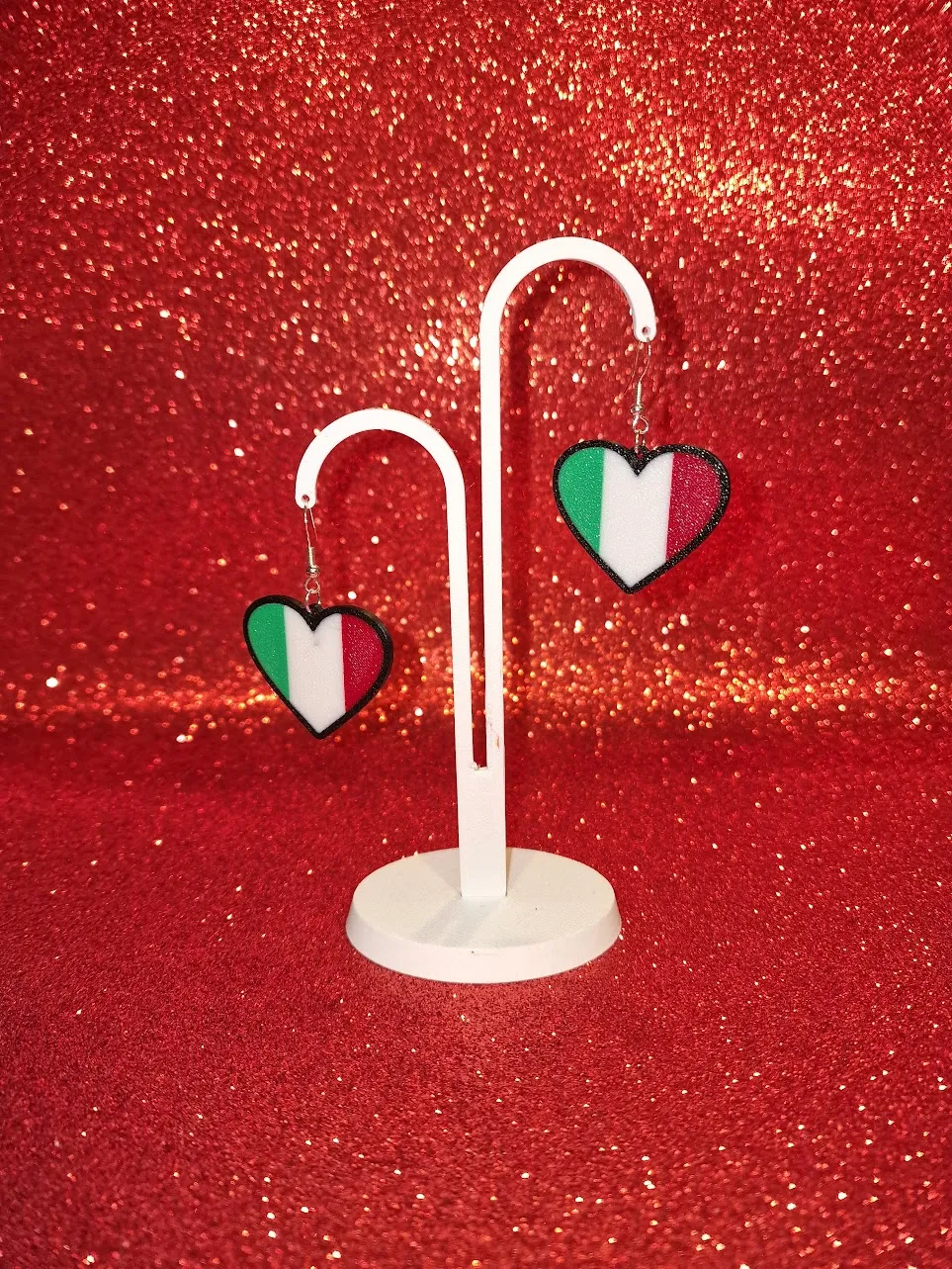 I love Italy earrings view 3