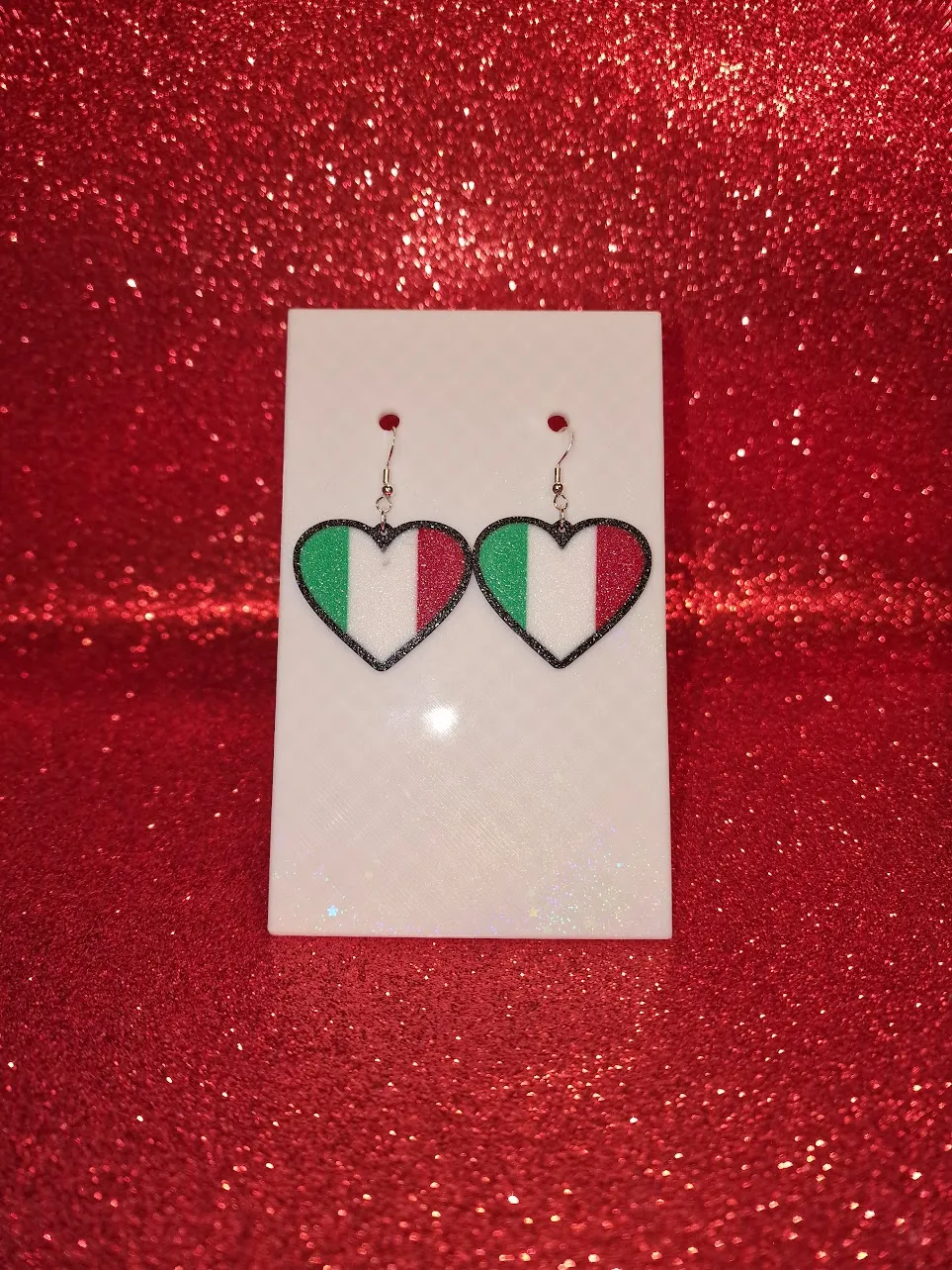 I love Italy earrings view 2