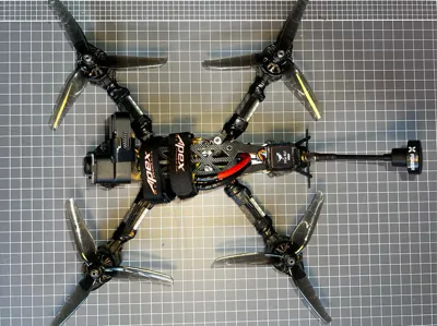 MAK4 5 inch FPV Drone TPU Components