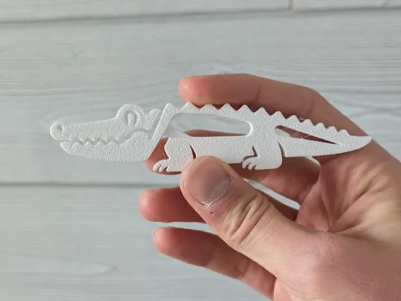 Croco-Clip | Fidget "Print-in-Place