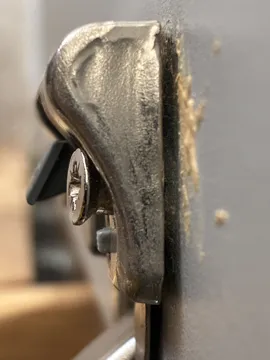 Letrero o emblema decorativo: Ikea PAX / KOMPLEMENT / HJÄLPA door hinge repair — vista de referencia 4