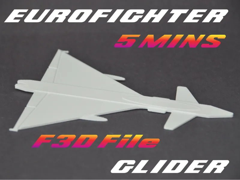 Eurofighter Glider (F3D Files included!)