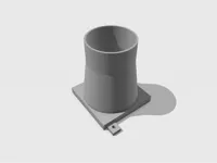 0.24mm layer, 2 walls, 15% infill ABS
