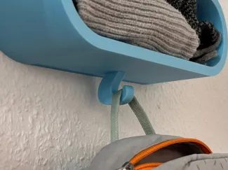 Cloud Wall Shelf with Hook