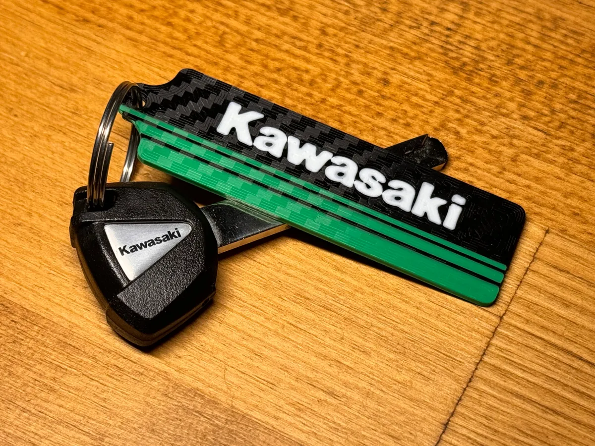 Kawasaki Keychain Accesory by BØDEX MakerWorld: Download Free 3D Models - 3D model önizlemesi