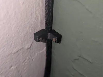 Nail Clip Cable Guide for Corners