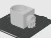 With active supports | Optimized | Fast and Less Fillament