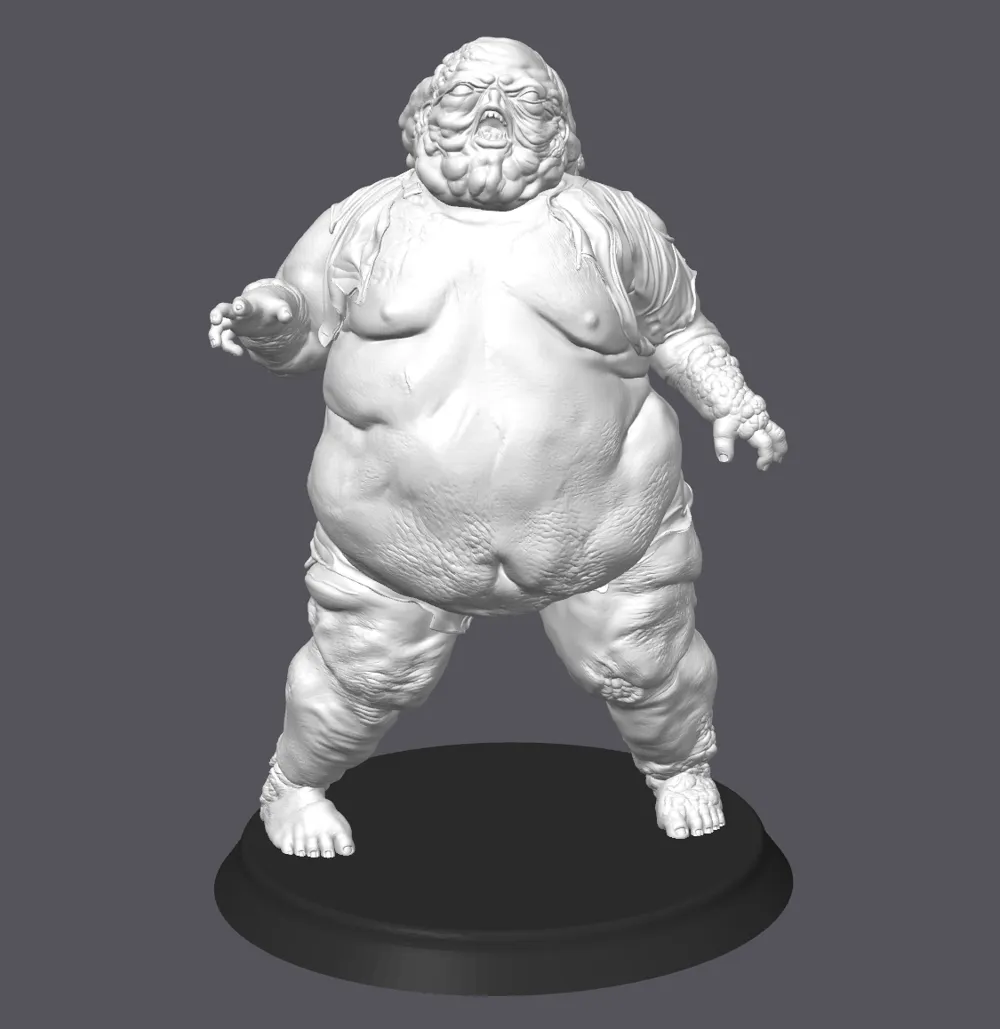 Resident Evil Requiem Chunk Model Unpainted Ver - Free 3D Print