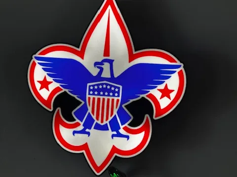 Boyscout BSA Light box w wall mount