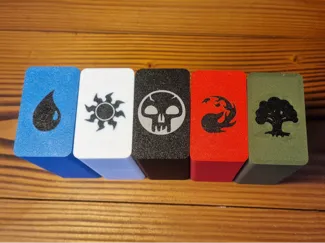 Magic: The Gathering Basic land for draft - WUBURG