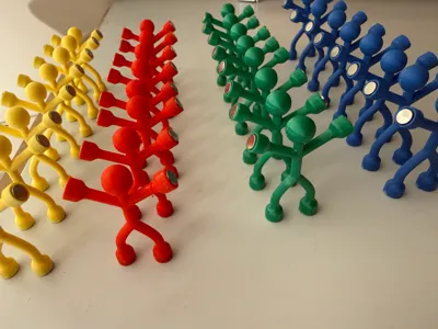 Magnetic figure (Print flat for strength)