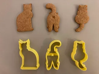 Cats cookie cutter