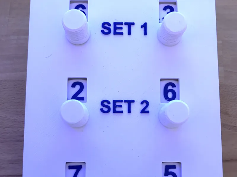 Tennis Padel Score customizable