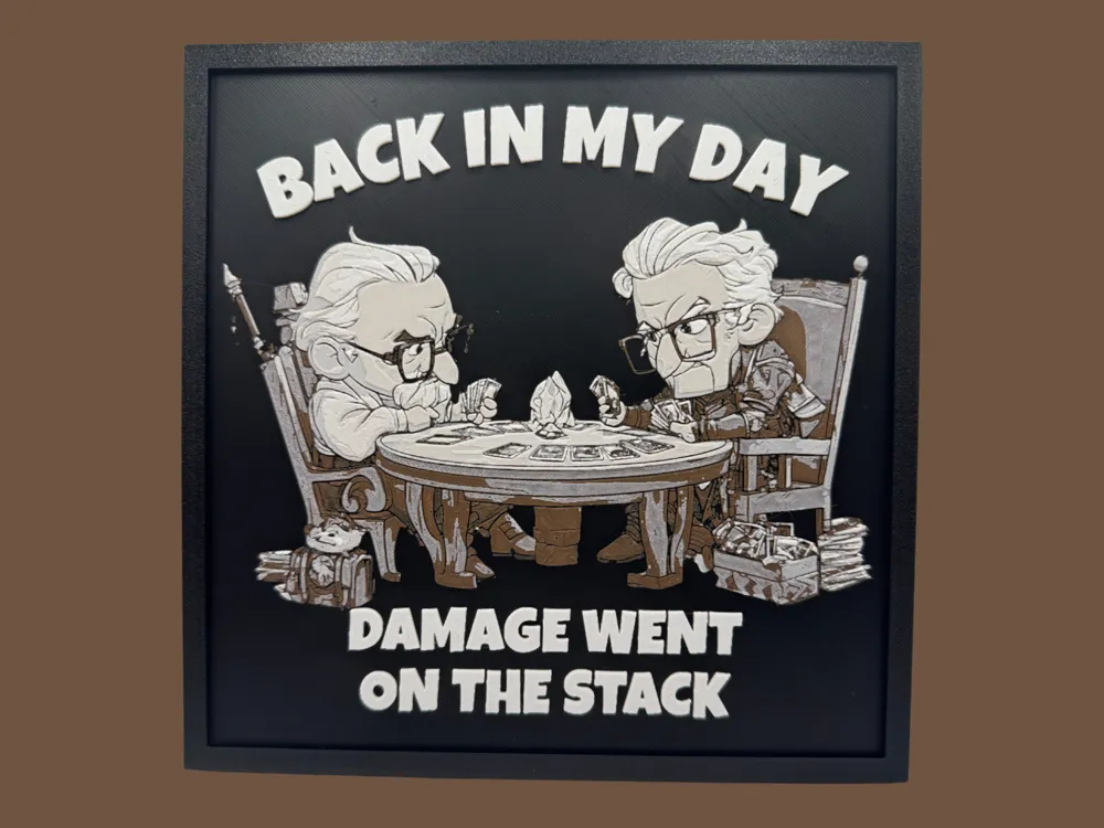 Back in my day, Damage went on the stack - MTG