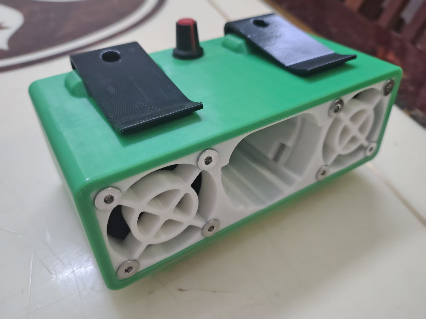 Miniatura 2 do modelo 3D 多功能暴力风扇腰部风扇台式风扇露营风扇户外风扇