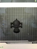 No AMS, White pupils 0.2mm layer, 2 walls, 15% infill