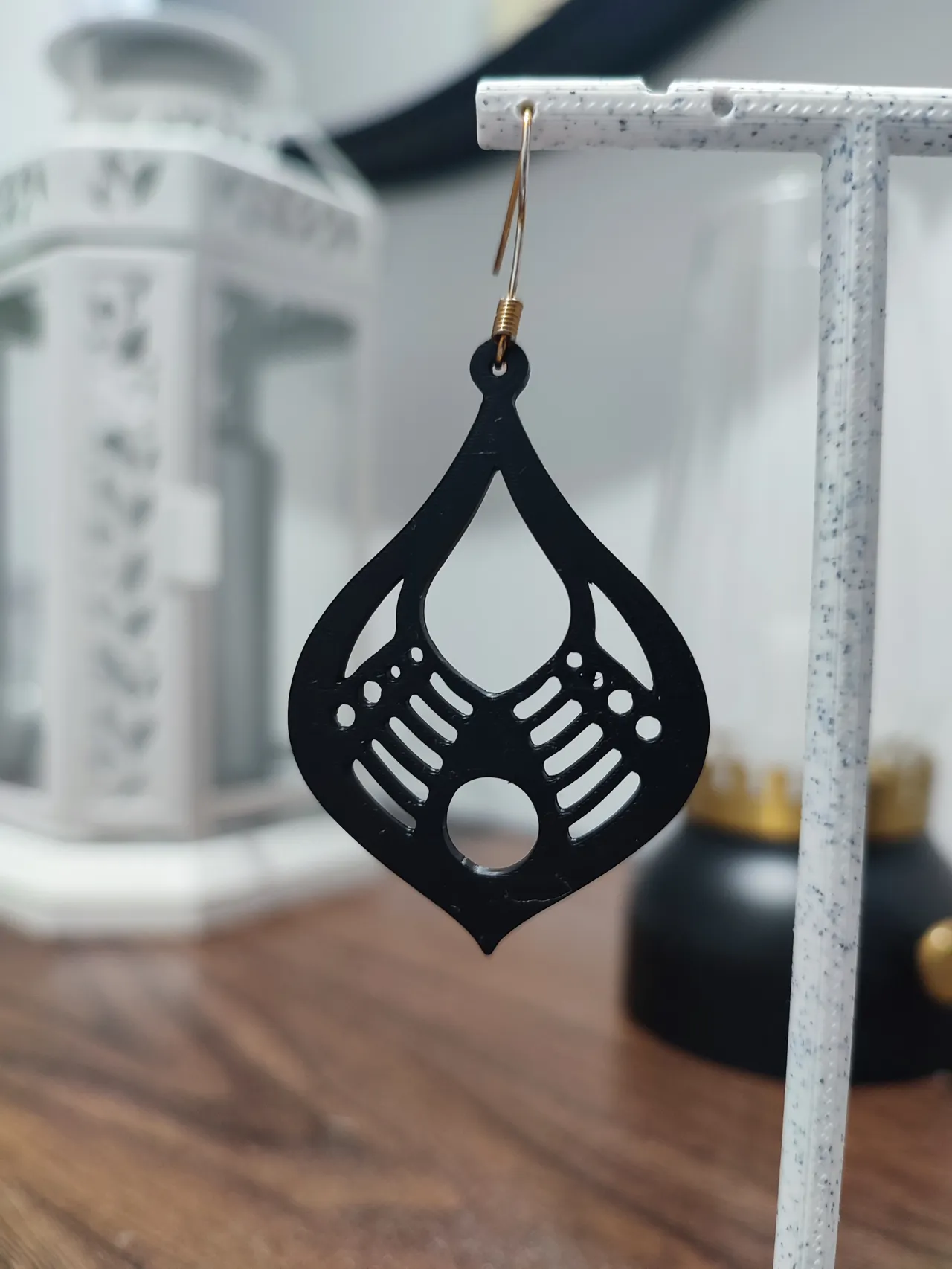 Aretes Arpa de Afrodita view 4